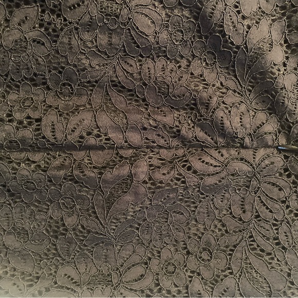 Macy's INC Black Lace Flare Leg pants - Picture 7 of 9